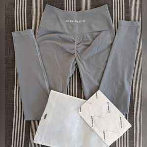 Alphalete Grey Women's Leggings - size Small